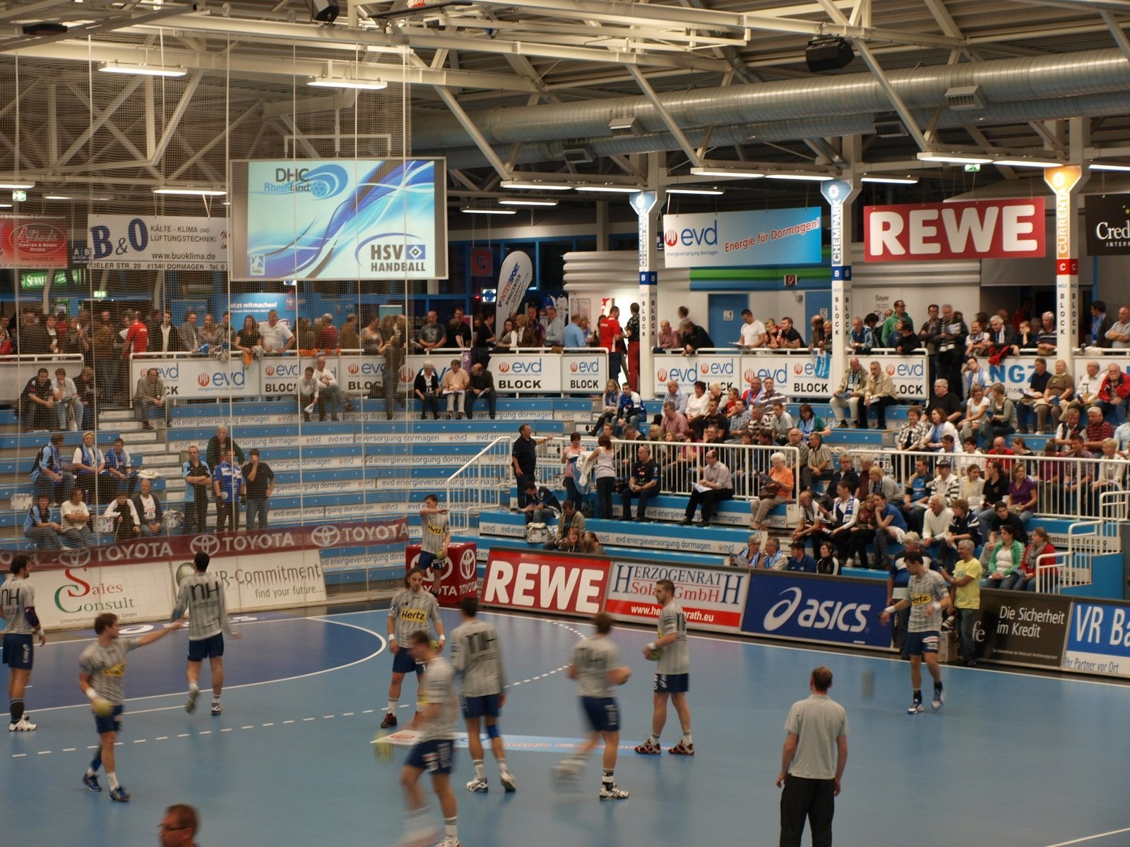 Handballhalle DHC Rheinland Heimkinoboutique.de