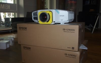 Konferenzraum Beamer Epson EB-G7400U – Installation in Berlin