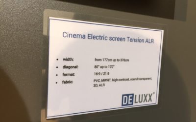 Tageslichtleinwand Deluxx Cinema Electric Tension ALR