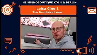 Leica Cine 1 UST Beamer. Wie sind die ersten Eindrücke des neuen Laser TV?